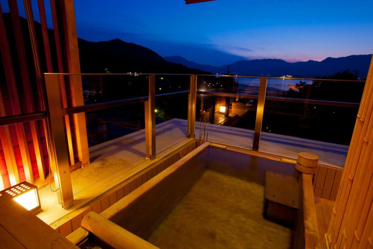 Miyajima Grand Hotel Arimoto Hatsukaichi Exterior foto